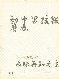 初中男孩叛逆怎么办