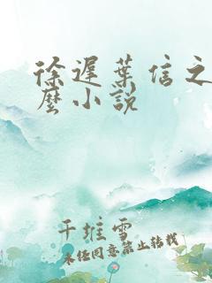徐迟叶信之是什么小说