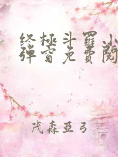 终极斗罗小说无弹窗免费阅读