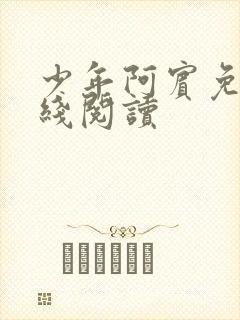 少年阿宾免费在线阅读