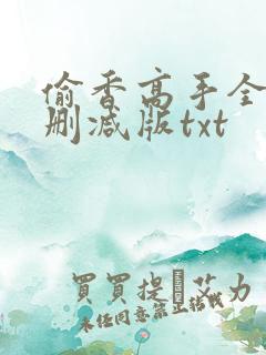 偷香高手全文无删减版txt