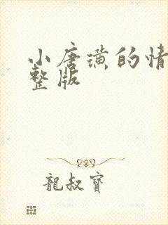 小唐璜的情史完整版
