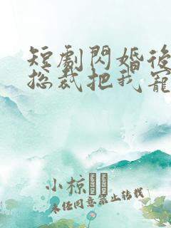 短剧闪婚后亿万总裁把我宠上天