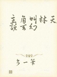 主角叫林天的小说玄幻