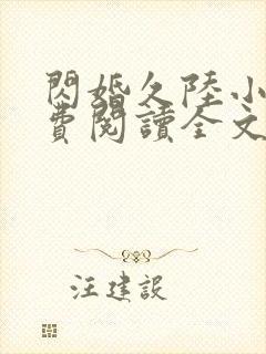 闪婚久陆小说免费阅读全文