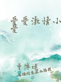爱爱激情小说爱爱