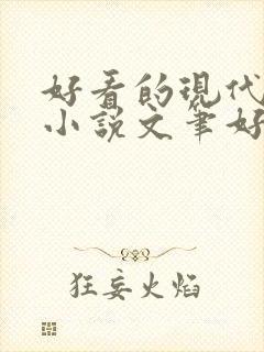好看的现代言情小说文笔好