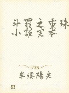 斗罗之灵珠神剑小说完本