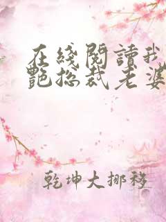 在线阅读我的冷艳总裁老婆小说