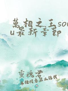 万相之王sodu最新章节