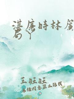 湛廉时林帘大结局丫