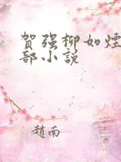 贺强柳如烟是哪部小说