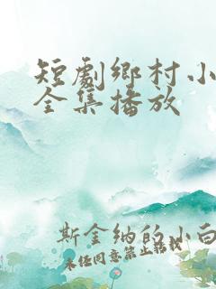 短剧乡村小神医全集播放