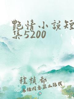 艳情小说短篇合集5200