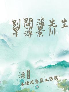 别闹薄先生沈繁星薄景川