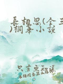 长相思(全三册)桐华小说