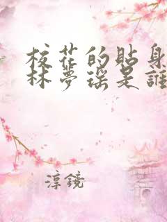 校花的贴身高手林梦瑶是谁