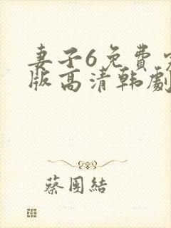 妻子6免费完整版高清韩剧观看'