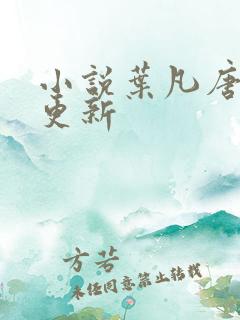 小说叶凡唐若雪更新