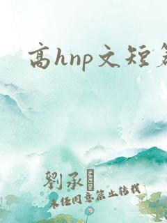 高hnp文短篇