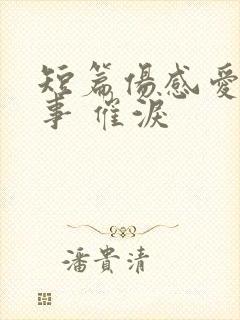 短篇伤感爱情故事 催泪