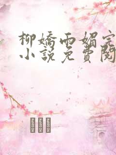 柳娇雨媚完结版小说免费阅读