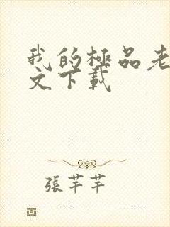 我的极品老婆全文下载