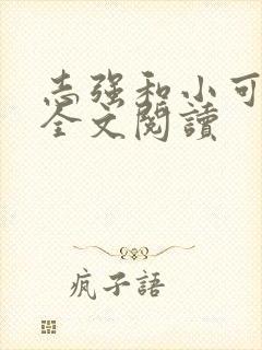 志强和小可小说全文阅读