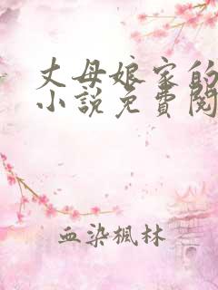丈母娘家的女人小说免费阅读