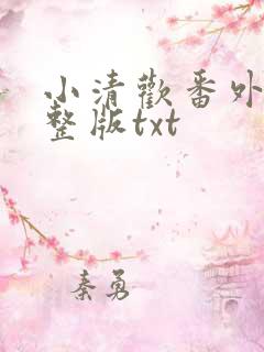 小清欢番外篇完整版txt