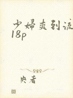 少妇爽到流白浆18p