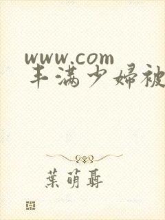 www.com丰满少妇被猛烈进入