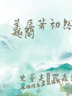 叶辰萧初然 笔趣阁