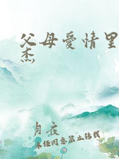 父母爱情里的安杰