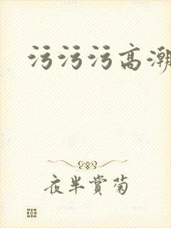 污污污高潮小说