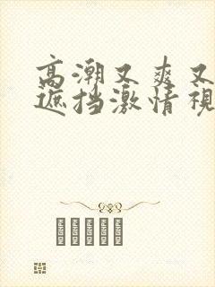 高潮又爽又黄无遮挡激情视频