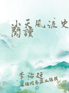 小天风流史全文阅读