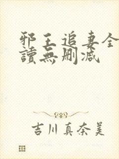 邪王追妻全文阅读无删减