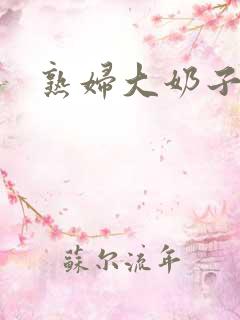 熟妇大奶子小说