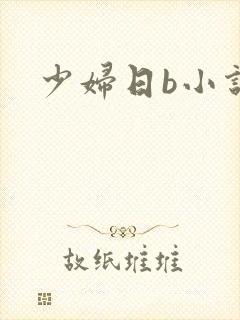 少妇日b小说