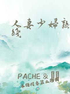 人妻少妇熟女在线