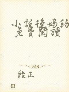 小说后妈的春天 免费阅读