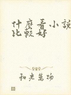 什么看小说软件比较好