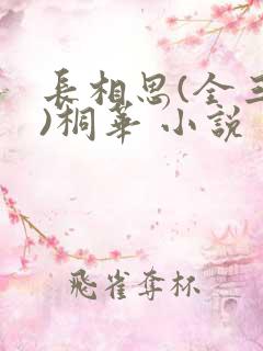 长相思(全三册)桐华 小说