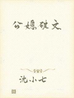 公媳破文