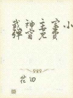 武神主宰小说无弹窗免费