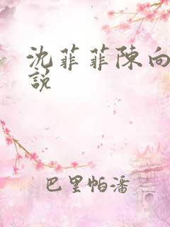 沈菲菲陈向斌小说