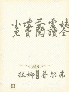 小坏蛋雪姨小说免费阅读全文