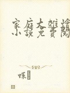 家庭大杂烩短篇小说免费阅读