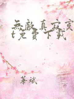 无敌真寂寞txt免费下载